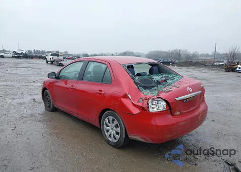 2012 Toyota Yaris z USA, uszkodzony, nr VIN JTDBT4K32CL025239